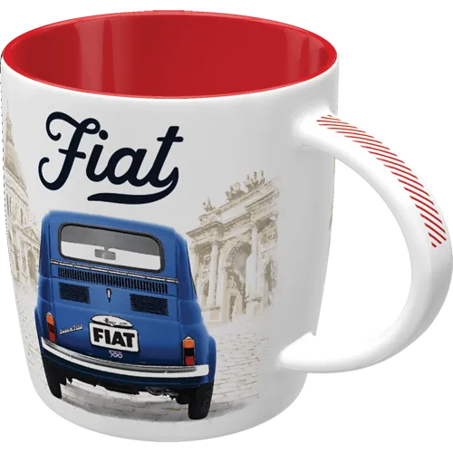Nostalgic-Art Tasse Fiat 500 Enjoy The Good Times
