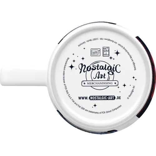 Nostalgic-Art Tasse Fiat 500 Enjoy The Good Times