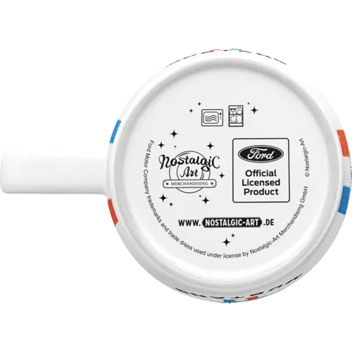 Nostalgic-Art Tasse Ford Mustang Horse & Stripes Logo