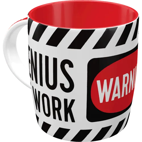 Nostalgic-Art Tasse Genius at Work