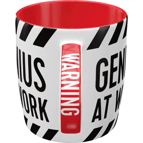 Nostalgic-Art Tasse Genius at Work