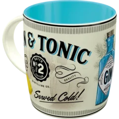 Nostalgic-Art Tasse Gin & Tonic Served Cold