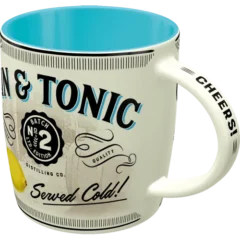 Nostalgic-Art Tasse Gin & Tonic Served Cold