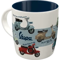 Nostalgic-Art Tasse Vespa Model Chart