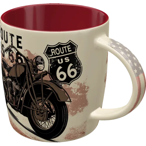 Nostalgic-Art Tasse Route 66 Bike Map