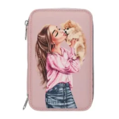 TOPModel 2-Fach Federtasche DOTS