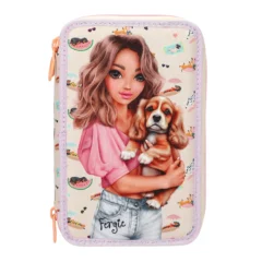 TOPModel 3-Fach Federtasche SUNNY DOG