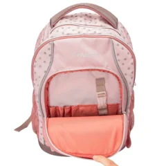 TOPModel Schulrucksack DOTS, Fronttasche offen
