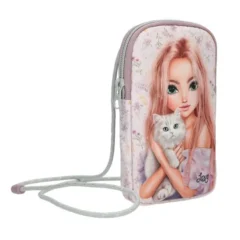 TOPModel Smartphonetasche Blooming Kitty, schräg von Vorne
