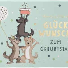 Geschenkbox mit Musik "Herzlichen Glückwunsch zum Geburtstag"