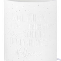 Tischleuchte "Achtsamkeit" aus Porzellan