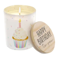 Geschenk für Dich - Duftkerze "Cupcake" - Happy Birthday to you