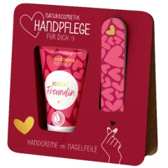 Geschenk für Dich - Handpflege-Set "Herzensfreundin" - Herzen