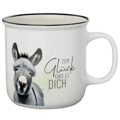 Geschenk für Dich - Kultbecher "Esel" - Zum Glück gibt es Dich
