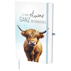 Geschenk für Dich - Notizbuch "Hochlandrind" - Du bist etwas ganz Besonderes