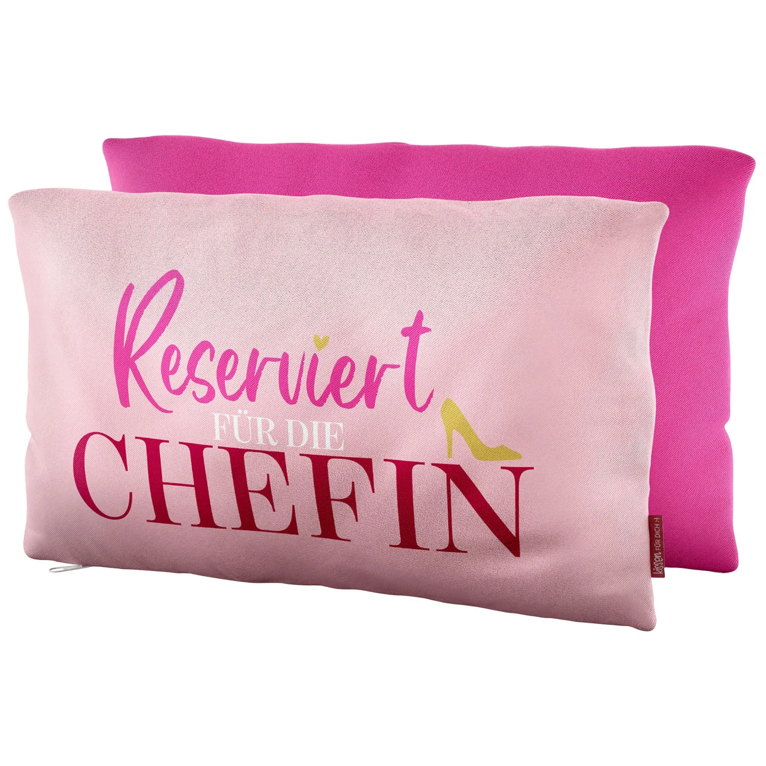 Geschenk für Dich - Kissen "Chefin" - Pumps