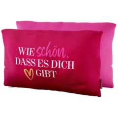 Geschenk für Dich - Kissen "Schön" - Herz