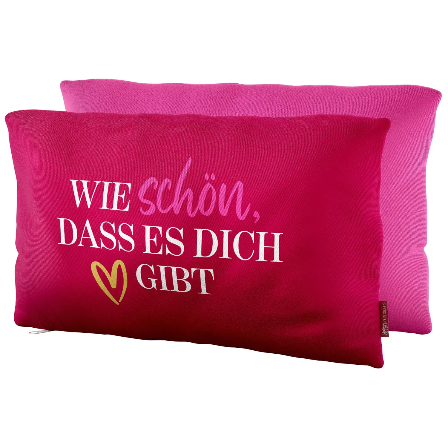 Geschenk für Dich - Kissen "Schön" - Herz