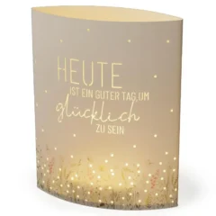 Poesielicht "Wiese" aus Papier