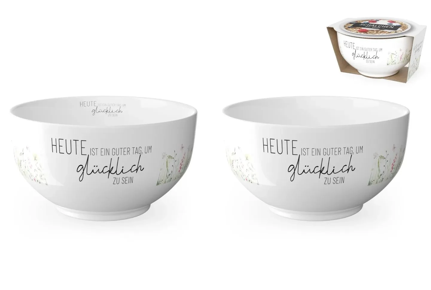 Geschenk für Dich - Schälchen "Wiese" - Heute ist ein guter Tag