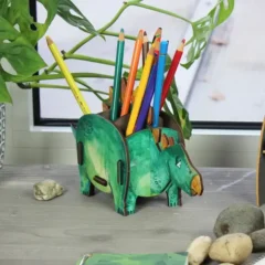 WERKHAUS Stiftebox Dino Stegosaurus