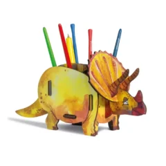 WERKHAUS Stiftebox Dino Triceratops