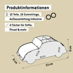 WERKHAUS Stiftebox VW Käfer Rot