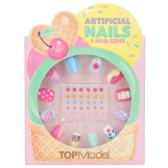 TOPModel Kunstnägel und Dekosteine Set CANDY GLAM
