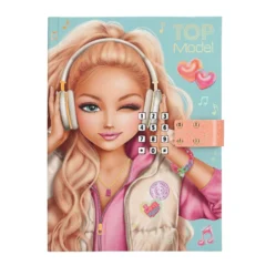TOPModel Geheimcode Tagebuch mit Sound MUSIC