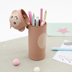 Federmäppchen aus Silikon „Affe Cheeky“
