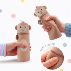 Federmäppchen aus Silikon „Affe Cheeky“