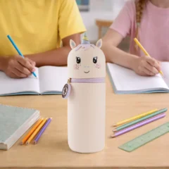 Federmäppchen aus Silikon „Einhorn Fairy“
