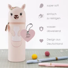 Federmäppchen aus Silikon „Känguru Rosy“