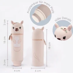 Federmäppchen aus Silikon „Känguru Rosy“