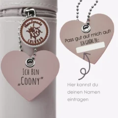 Federmäppchen aus Silikon „Waschbär Coony“