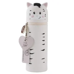 Federmäppchen aus Silikon „Zebra Peppy“