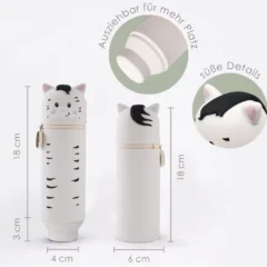Federmäppchen aus Silikon „Zebra Peppy“