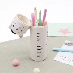 Federmäppchen aus Silikon „Zebra Peppy“