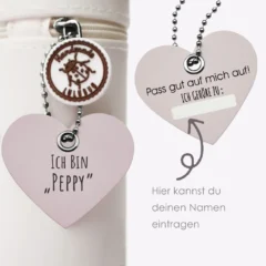 Federmäppchen aus Silikon „Zebra Peppy“