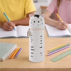 Federmäppchen aus Silikon „Zebra Peppy“