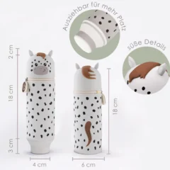 Federmäppchen aus Silikon „Schimmel Flecky“