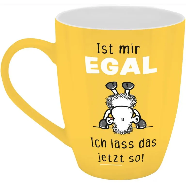 Sheepworld böser Becher EGAL