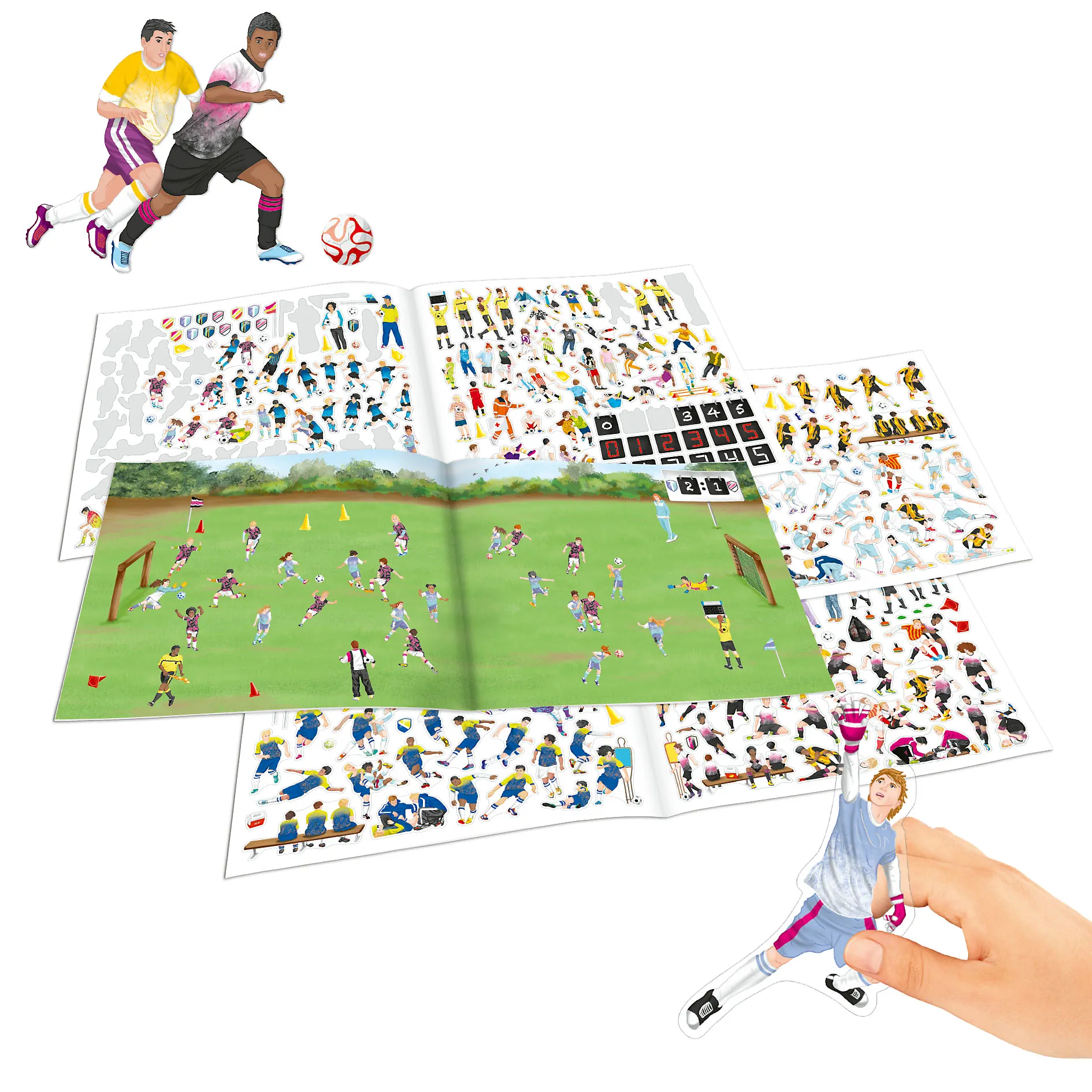 Stickerbuch Fußball - Create your Football Game