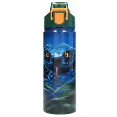 Edelstahl Trinkflasche mit Schlangen-Motiv